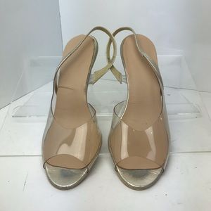 Woman’s dress 3 inch heeled sandals size 8…